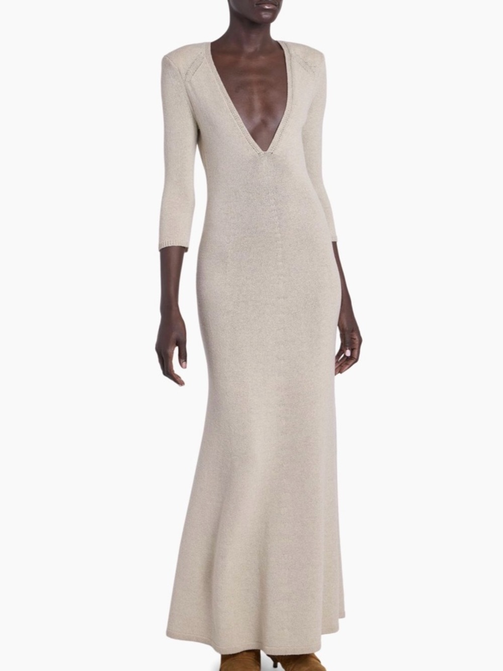 Isabel Marant Deep V-Neck Dress